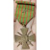 Médaille Croix de guerre 1914-1918 avec ruban et une citation