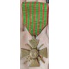 Médaille Croix de guerre 1914-1918 avec ruban et une citation