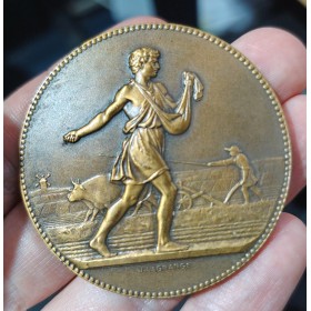 Médaille Le semeur Par Lagrange, ministere de l'agriculture