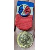 Medaille vermeil Honneur et travail 1996 avec ruban et rosette