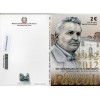 2 euros commémorative BU, Italie, 2012, Giovanni Pascoli pièce de monnaie €