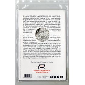 Pièce 10 euros 2019 Chute du mur de Berlin