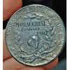 Médaille Saint Hubert Club de france 1907 gendarme argent