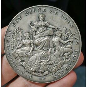 Médaille Syndicat Agricole du Puy de dome 1912 Bottée