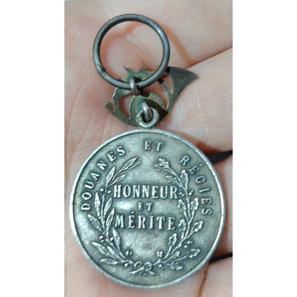 Indochine, Médaille d'honneur des douanes 1900 sans ruban