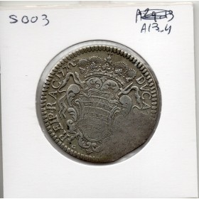 République de Raguse Tallero 1772 TTB, KM.18 recteur
