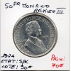 Monaco 50 francs 1974 Spl, Gad.162 Rainier III