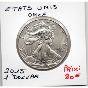 Etats Unis 1 Dollar 2015 Spl, KM.273 Bulion Silver Eagle