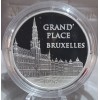100 francs / 15€ argent BE 1996, Grand'Place de Bruxelles