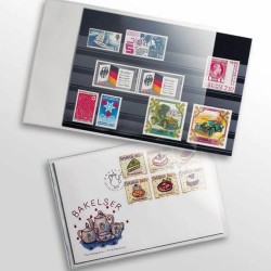 Pochettes de protection pour lettres et cartes postales, DIN C6, 170x120 mm, transparent