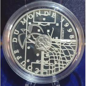 10 francs argent BE, 1996, Coupe du monde 1998
