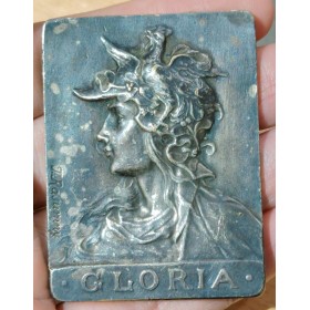Plaque Médaille GLORIA par Rasummy en bronze