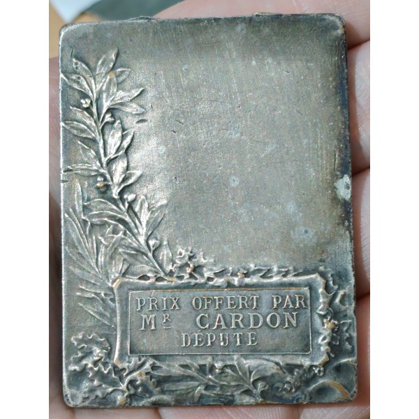Plaque Médaille GLORIA par Rasummy en bronze