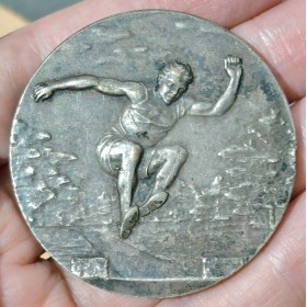 Médaille sportive athétisme