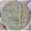 Médaille sportive Ski et patinage par Fraisse