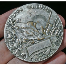 Médaille Labor 1910 Progrès et Gloire - Georges Lemaire