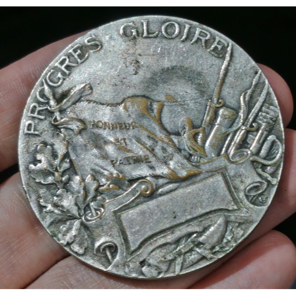Médaille Labor 1910 Progrès et Gloire - Georges Lemaire
