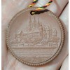 Médaille de porcelaine RDA Johann Friedrich Böttger