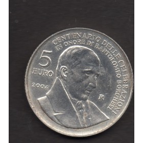 Pièce 5 euros BU Saint-Marin 2004, Borghesi