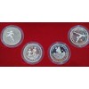Coffret ile de Man 4x1 Crown 1984 Spl, JO Los  Angeles