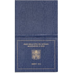 Coffret BU Vatican, 2014, Pape François série euros
