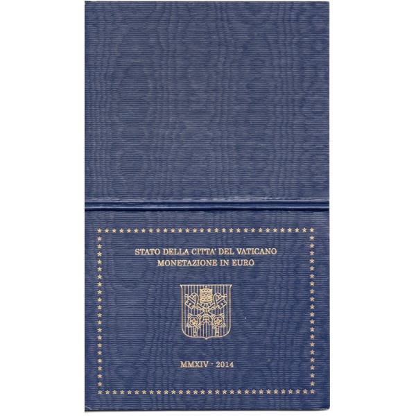 Coffret BU Vatican, 2014, Pape François série euros