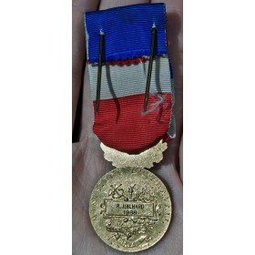 Médaille Ministere du travail 1988 avec rosette et palme