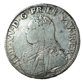 Ecu aux branches d'Olivier 1730 9 Rennes TB Louis XV