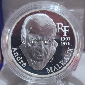 100 francs Argent BE, 1997, André Malraux