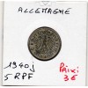 Allemagne 5 reichspfennig 1940 J, TTB KM.100 Swastika