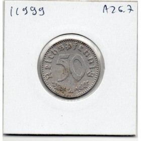 Allemagne 50 reichspfennig 1943 A, Sup KM.96