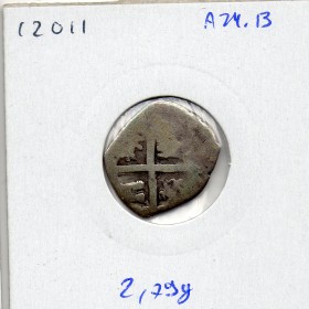 Pérou 1 real 1744 B+ Lima, KM.31a Philippe V