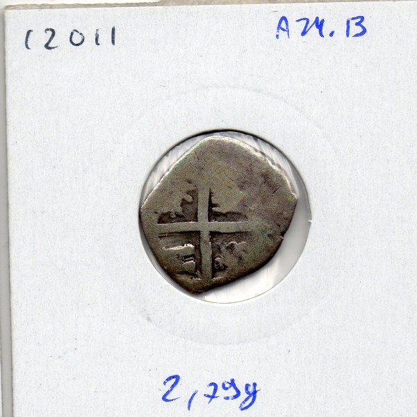 Pérou 1 real 1744 B+ Lima, KM.31a Philippe V