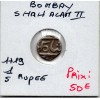 Inde Bombay 1/5 Rupee 1719 TTB Shah Alam II KM.270