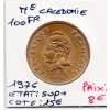 Nouvelle Calédonie 100 Francs 1976 Sup+, Lec.130