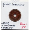 Indochine 1/2 cent 1939 TTB+, Lec.31 Lindauer
