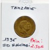 Tanzanie 50 shillings 1996 Sup, KM.33 Ali Hassan Mwinyi