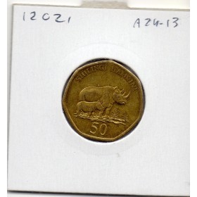 Tanzanie 50 shillings 1996 Sup, KM.33 Ali Hassan Mwinyi