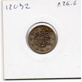 Empire Ottoman 2 Kurus 1293 AH an 33- 1907 TB, KM.749 Abdul Hamid II