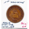Indochine 1 cent 1886 TTB-, Lec.38 Marianne Assise