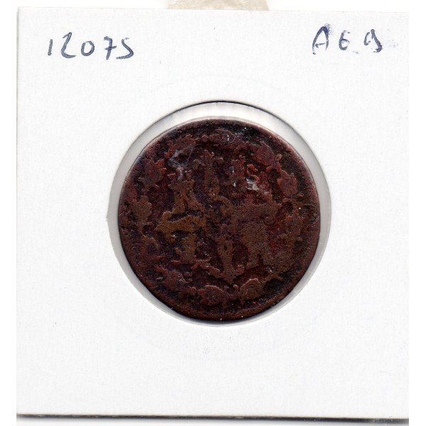 Espagne 4 maravedis 1788 Ségovie B, KM.407 Charles III