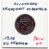 Kriegsgeld Elberfeld 50 pfennig 1918, Sup