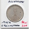 Allemagne 5 reichsmark 1935 A, TTB KM.86 Eglise Potsdam