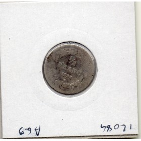 Belgique 1/2 Franc 1838 B, KM.6 Leopold 1er lauré
