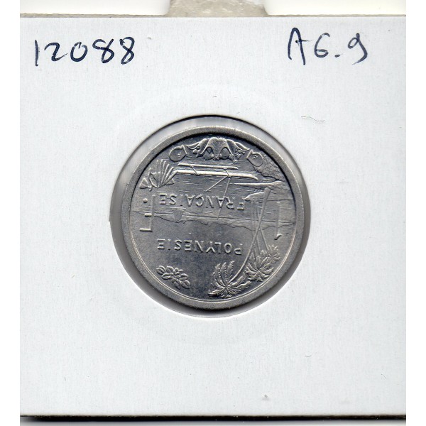 Polynésie Française 1 Franc 1965 SPL, Lec.2