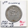 Océanie francais 5 Francs 1952 TTB, Lec.24