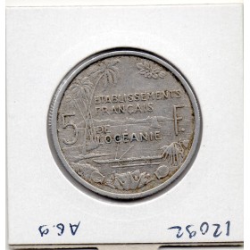 Océanie francais 5 Francs 1952 TTB, Lec.24