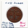 Algerie Chambre commerce Alger 10 centimes 1916 Fer TTB Lec.133 sans F