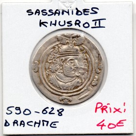 Sassanide Khusro II 590-628 AD TTB