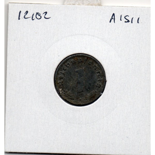 Allemagne 1 reichspfennig 1942 A, TTB KM.100 Berlin